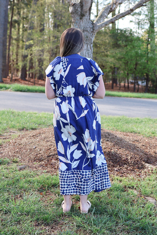 Feeling Fancy Floral Midi Dress