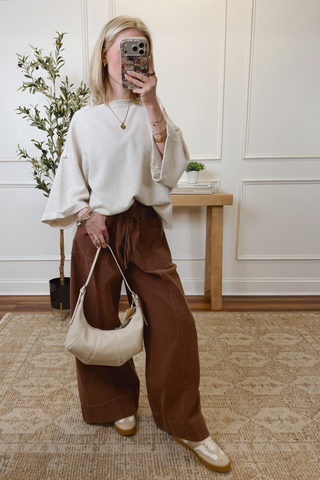 Comfort Waffle Knit Top