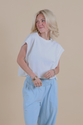 Vintage Edge Crop Tee