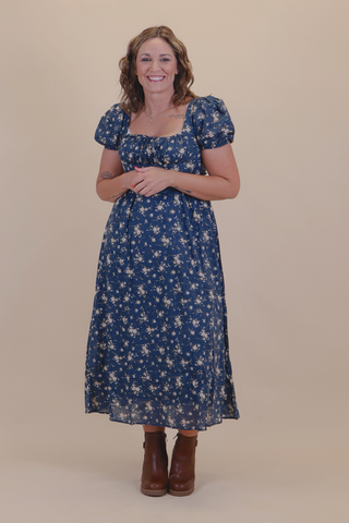 Bluebell Breeze Midi Dress