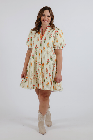 Cottage Charm Tiered Dress