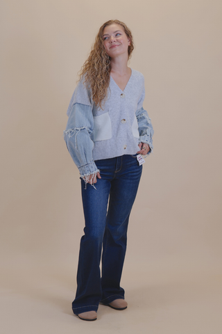 Denim & Drift Cardigan