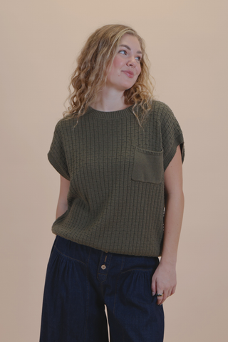 The Olive Theory Knit Top