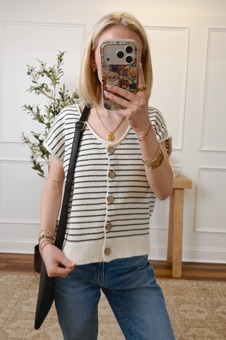 Sienna Harbor Stripe Top