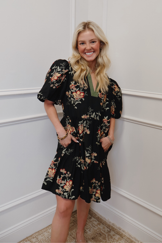 Vintage Garden Bloom Dress