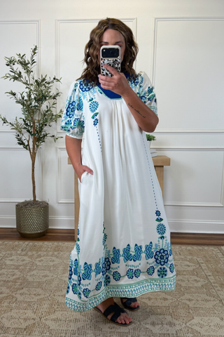 Blue Haven Midi Dress
