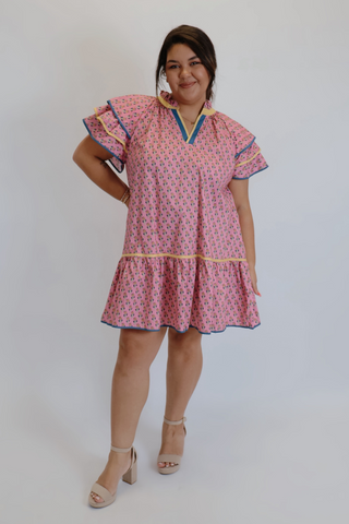 Flutter & Bloom Mini Dress