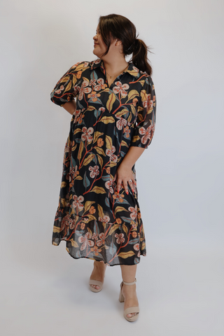 Meadow Mingle Midi Dress