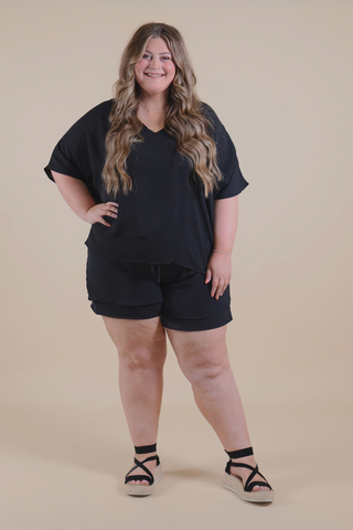 Comfy Chic Shorts in Plus