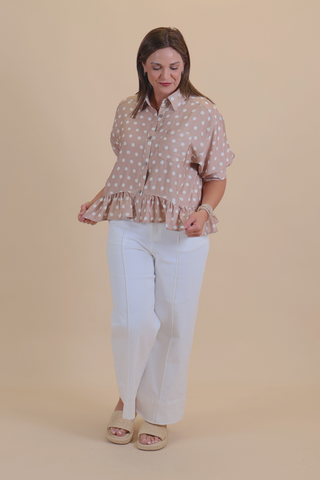 Sweet Spot Polka Dot Top