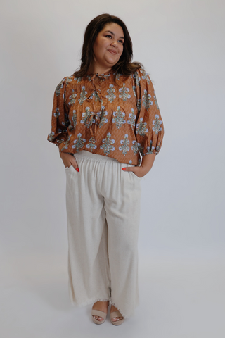 Autumn Bloom Blouse