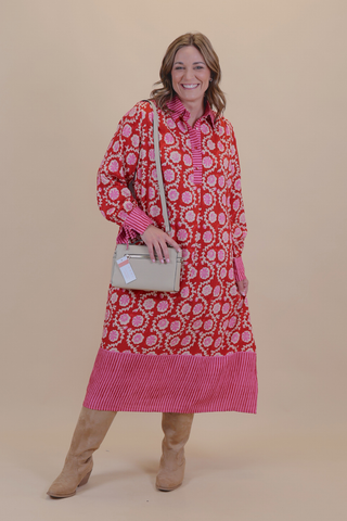 Rosie Bloom Midi Dress