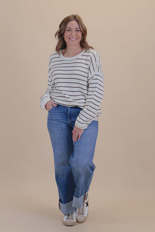 Driftwood Stripe Sweater