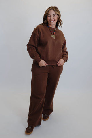 Scuba Knit Lounge Set in Plus