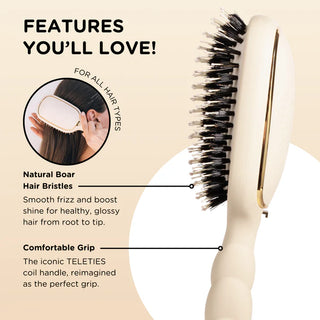 Boar Bristle Hair Brush