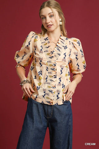 Meadow Muse Ruffle Blouse