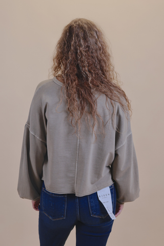 Olive Grove Pullover