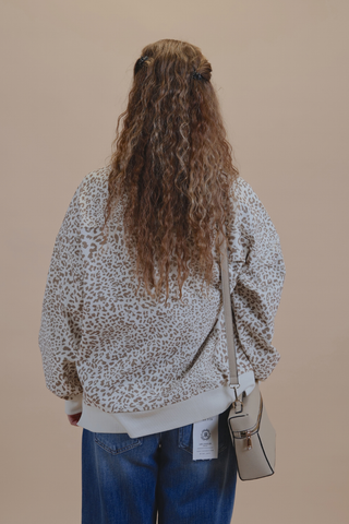 Canyon Leopard Pullover
