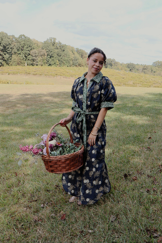 Meadow Muse Midi Dress