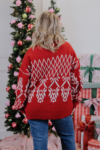 Fireside Cheer Fair Isle Cardigan