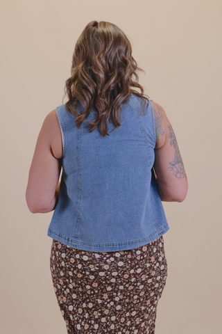 Denim Daydream Top