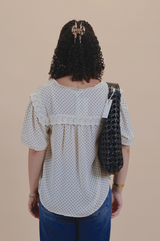 Freckled Darling Polka Dot Blouse