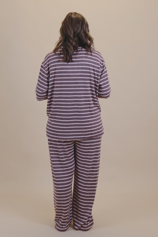 Casual Striped Set