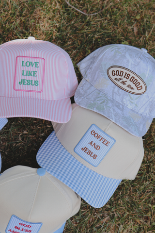 God Is Good Camo Baseball Cap