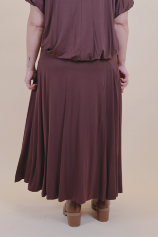 Graceful Drape Skirt Set