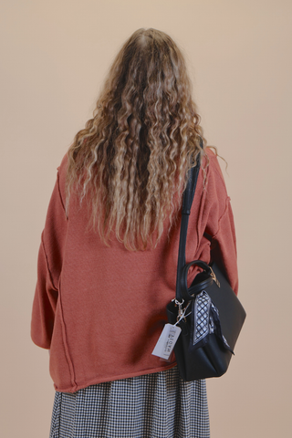 Everyday Ease Oversized Pocket Sweater
