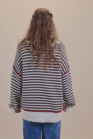Cherrywood Stripe Sweater