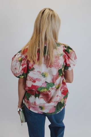Petal Parade Puff Sleeve Top