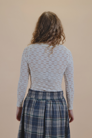 Ivory Hour Lace Top
