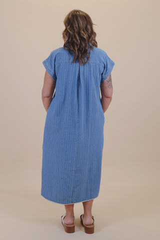 Denim Days Midi Dress