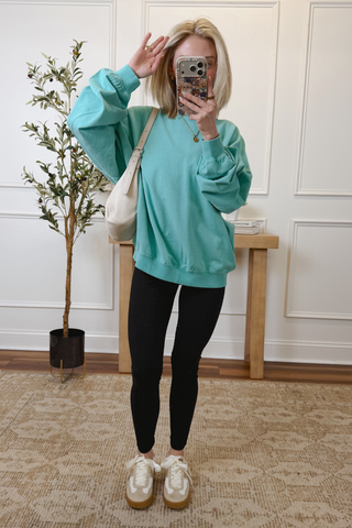 Soft Horizon Mineral Wash Sweatshirt