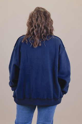 Faithful Patchwork Pullover