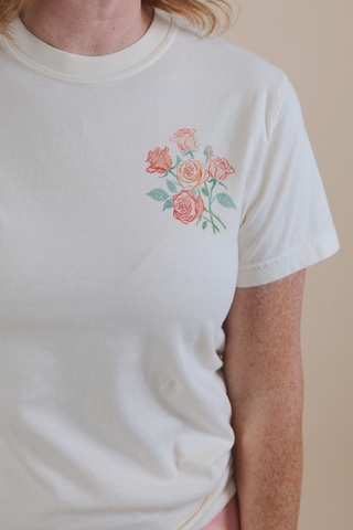He Walks With Me Tee