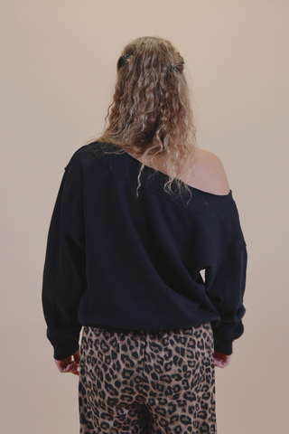 Unwind Off Shoulder Pullover