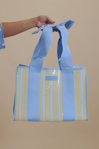 Case-Mate Cabana Stripe Bow Jelly Tote Bag