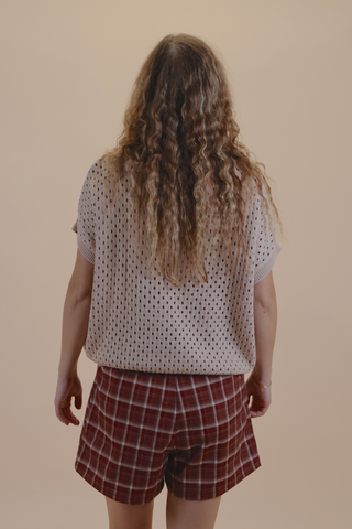 The Soft Focus Open Knit Top
