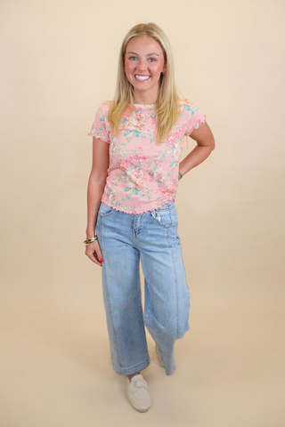 Botanical Dreams Floral Top
