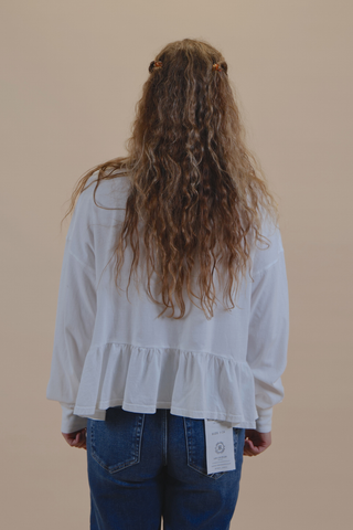 Ivory Lane Ruffle Top