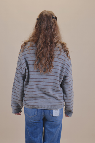 Driftwood Stripe Sweater