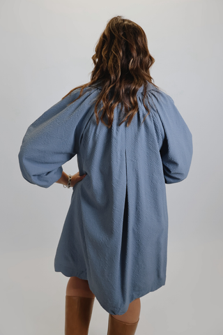 Harper Scallop Mini Dress