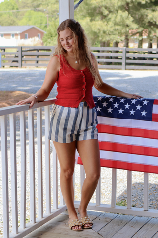 Harbor Lane Stripe Shorts