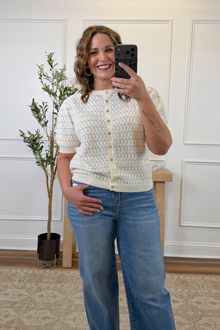 The Willow Puff Sleeve Cardigan