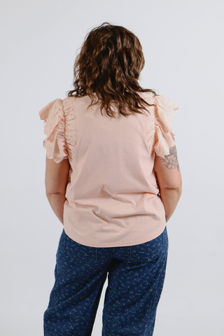 Haven Eyelet Wing Top