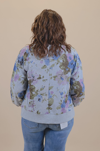 Floral Haven Pullover