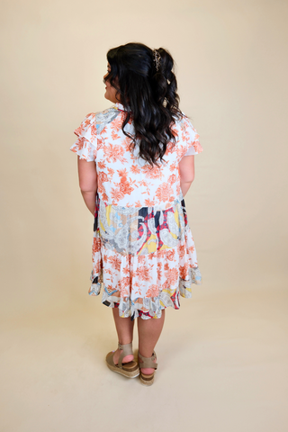 Heartland Print Mini Dress