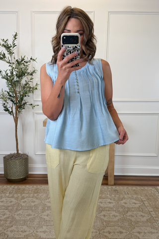 Simple Grace Sleeveless Top